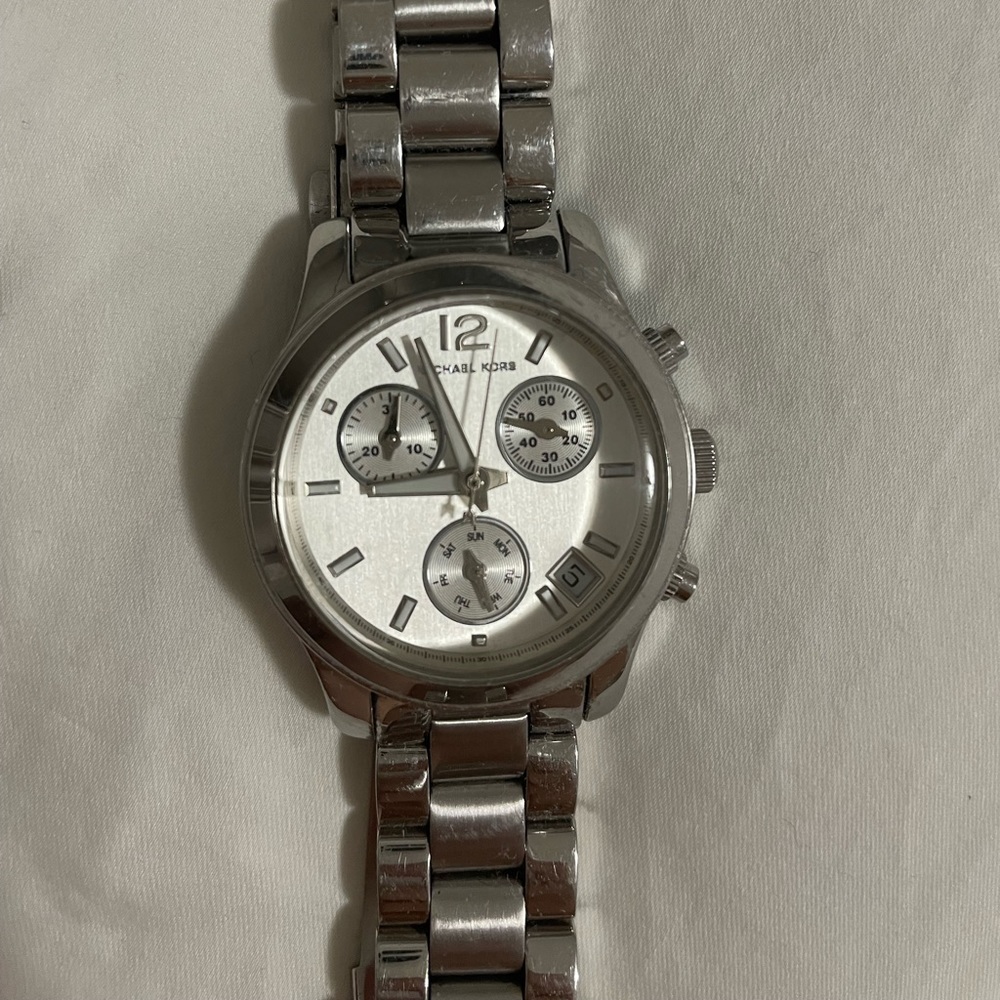 Michael Kors stainless steel watch